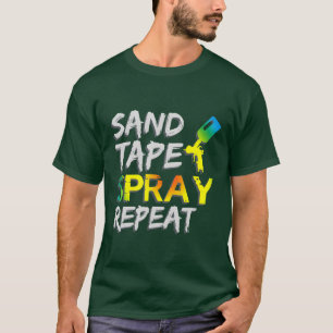 Camiseta Pintor de carrocería automática de aerosol Sandape