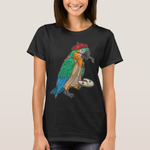 Camiseta Pintor de loro Pincel Pintura