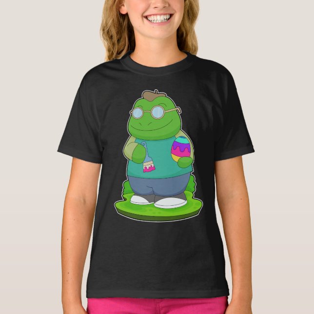 Camiseta Pintor de Pascua de Rana (Anverso)
