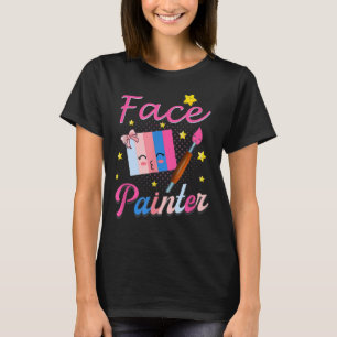 Camiseta Pintor facial del artista de maquillaje