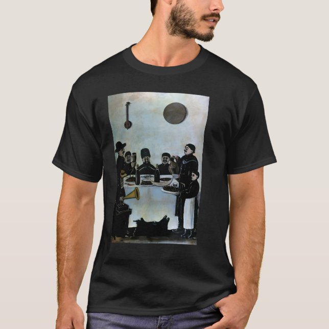 Camiseta Pintor georgiano Niko Pirosmani (Anverso)