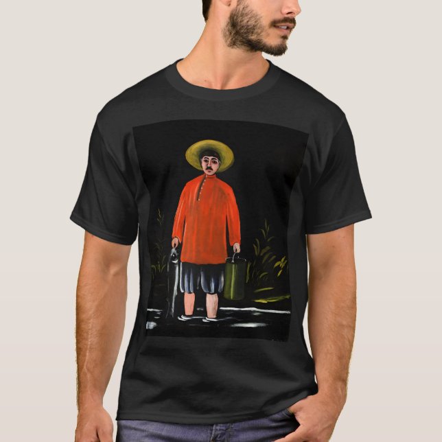 Camiseta Pintor georgiano Niko Pirosmani (Anverso)