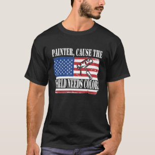 Camiseta Pintor para hombres y mujeres 1