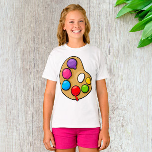 Camiseta Pintores Artistas De Paleta De Arte Paint T-Shirt