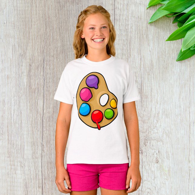Camiseta Pintores Artistas De Paleta De Arte Paint T-Shirt (Subido por el creador)