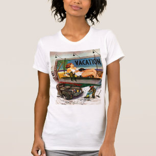 Camiseta Pintores de la cartelera en invierno de Stevan