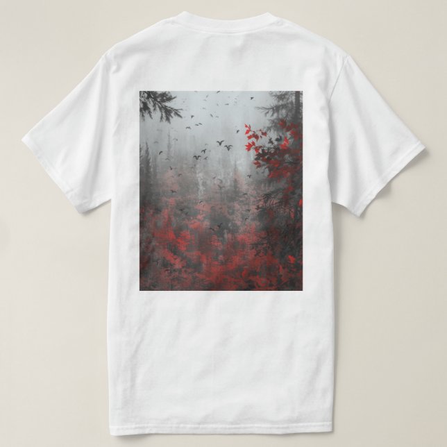 Camiseta Pintura  (Reverso del diseño)