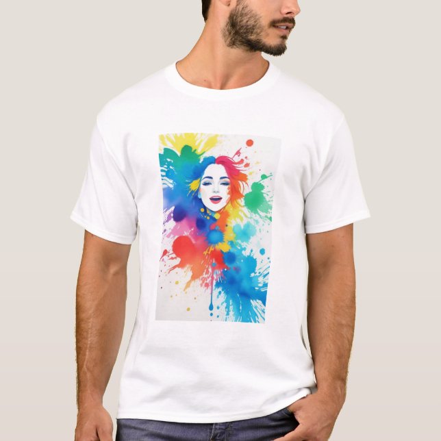 Camiseta pintura #11 (Anverso)