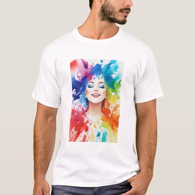 Camiseta pintura #19 (Anverso)