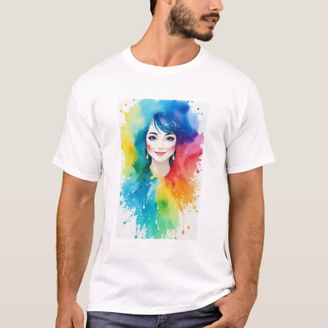 Camiseta pintura #20 (Anverso)