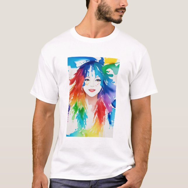 Camiseta pintura #25 (Anverso)