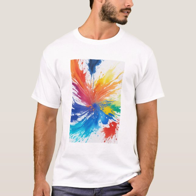 Camiseta pintura #25 (Anverso)