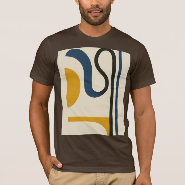 Camiseta Pintura abstracta (Anverso)