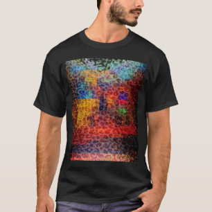 Camiseta Pintura abstracta alumbrado urbano