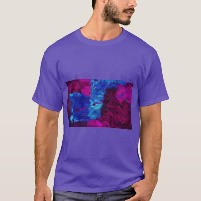 Camiseta Pintura abstracta | Arte abstracto (Anverso)