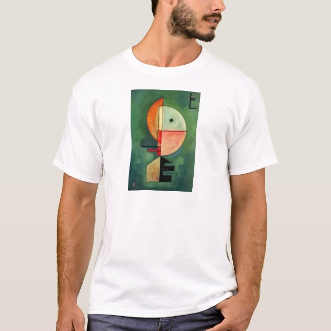 Camiseta Pintura abstracta ascendente de Kandinsky (Anverso)