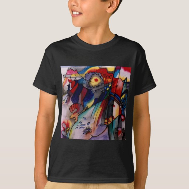 Camiseta Pintura abstracta de Kandinsky 1913 (Anverso)
