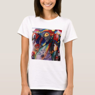 Camiseta Pintura abstracta de Kandinsky 1913