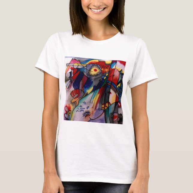 Camiseta Pintura abstracta de Kandinsky 1913 (Anverso)