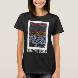 Camiseta Pintura abstracta del paseo marítimo de Alfred Fox
