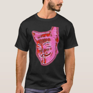 Camiseta Pintura abstracta digital de un gato 12