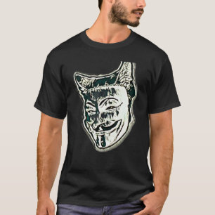 Camiseta Pintura abstracta digital de un gato 33