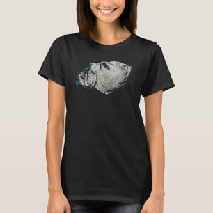 Camiseta Pintura abstracta digital de un gato 45