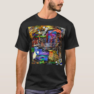 Camiseta Pintura abstracta moderna