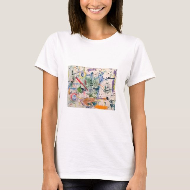 Camiseta Pintura abstracta sin título de Hankamer Artjunkha (Anverso)