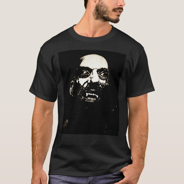 Camiseta Pintura al óleo del Sid Haig (Anverso)