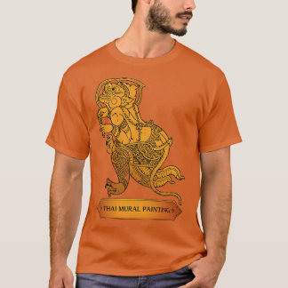 Camiseta Pintura antigua de murales tailandeses 1