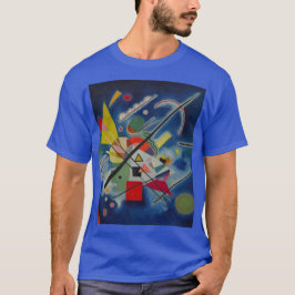 Camiseta Pintura azul de Kandinsky