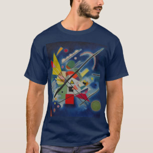 Camiseta Pintura azul por Kandinsky Navy azul