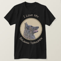 Pintura belga de tervuren - Arte típico de perro o