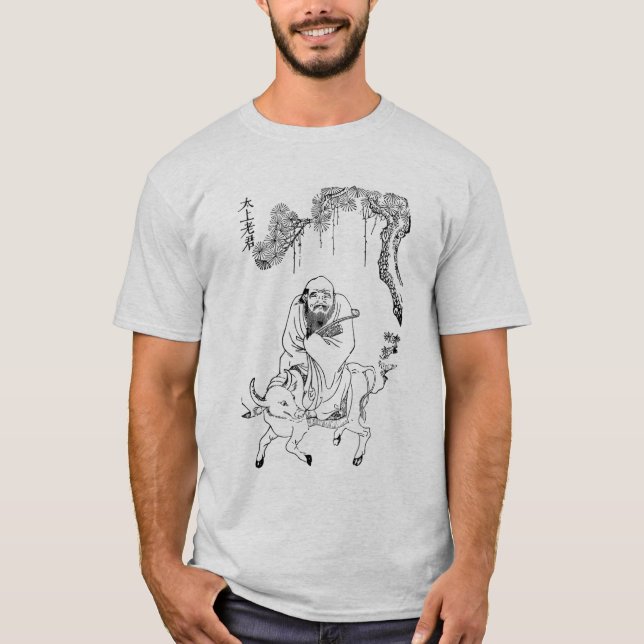 Camiseta Pintura china de la dinastía de Tzu Ming del Lao (Anverso)