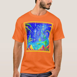Camiseta Pintura Cuta "Selva Estelar". ¡Hazte con una en Za