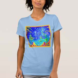 Camiseta Pintura Cuta "Selva Estelar". ¡Hazte con una en Za