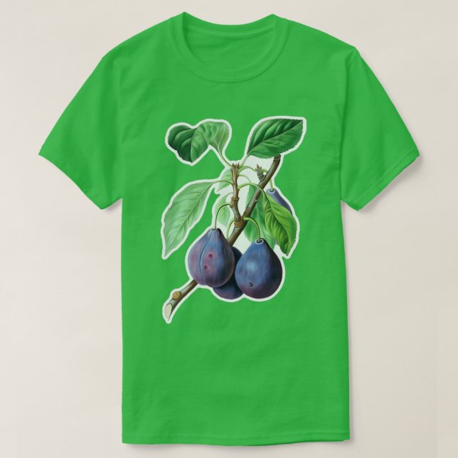 Camiseta Pintura de aceite de higos (Diseño del anverso)