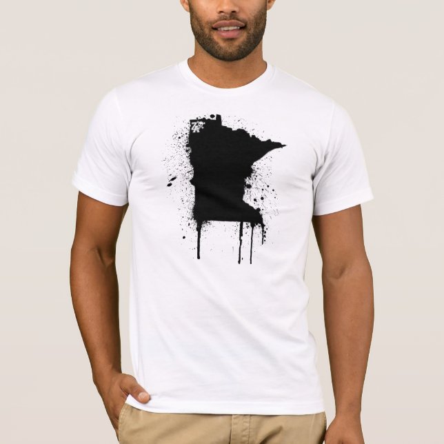 Camiseta Pintura de aerosol del manganeso (Anverso)