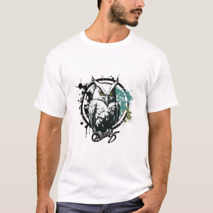 Camiseta Pintura de arte creativo con pinturas de graffiti 