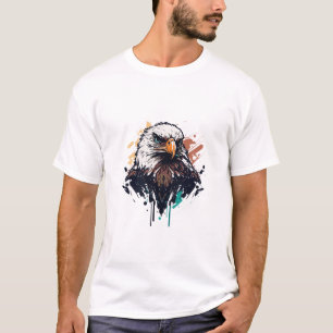 Camiseta Pintura de arte creativo con pinturas de pintura c