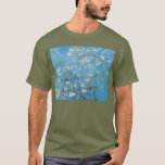 Camiseta Pintura de arte de Almond Blossoms Blue Vincent va<br><div class="desc">Vincent van Gogh (Holandés, 1853 - 1890) Almond Blossom, 1890, Oil on canvas Unframed: 73, 3 cm x 92, 4 cm Vincent van Gogh pintó esta vida de flores de almendros contra un cielo azul para su sobrino recién nacido que fue nombrado en su nombre. El almendro es un símbolo...</div>