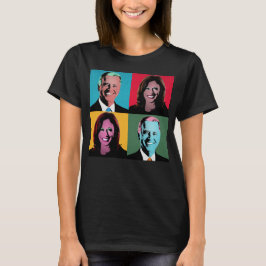 Camiseta Pintura de arte pop BIDEN / HARRIS