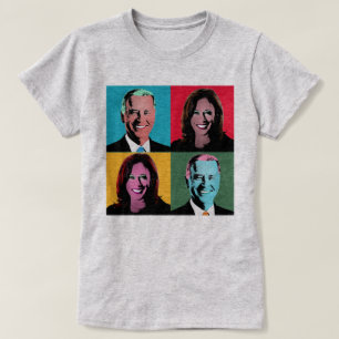 Camiseta Pintura de arte pop Biden Harris
