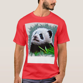Camiseta Pintura de Baby Panda