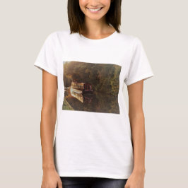 Camiseta Pintura de barcaza estrecha británica
