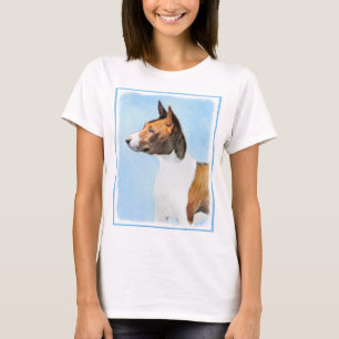 Camiseta Pintura de Basenji - Arte original muy bonito