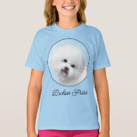 Pintura de Bichon Frise - Cuto original de perro A