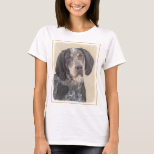 Camiseta Pintura de Bluetick Coonhound - Arte original de p
