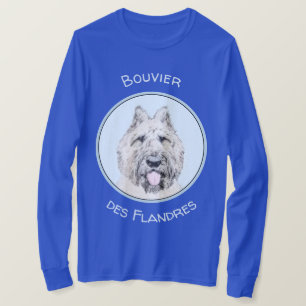 Camiseta Pintura de Bouvier des Flandres - Arte original de
